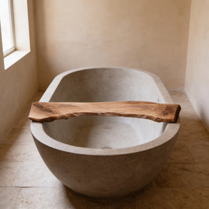 Natural Wooden Bath Caddy