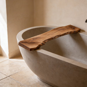 Natural Wooden Bath Caddy