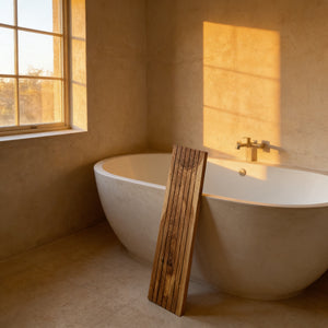 Olive Wood Bath Caddy Tray