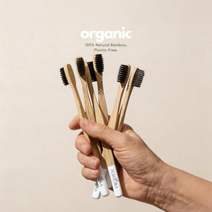 Bamboo Toothbrush Adult White