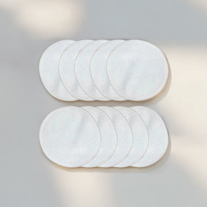 Vegan Bamboo Makeup Remover Pads – Set of 10