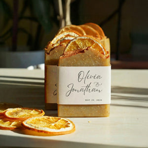 Soap Wedding Favors with Custom Labels