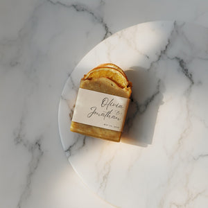 Soap Wedding Favors with Custom Labels