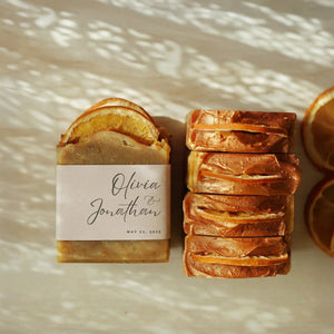 Soap Wedding Favors with Custom Labels