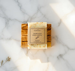 Natural Handmade Soap Bar, Custom Scent Options: Aloe Vera, Honey, Thyme and More