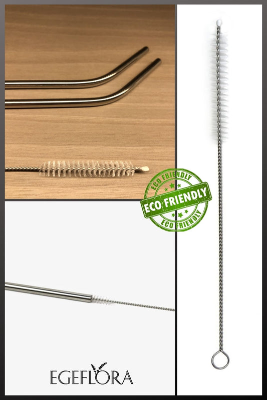 Stainless Steel Straw Brush